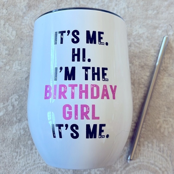 Brand New Taylor Swift Birthday Girl Stainless Steel Insulated Tumbler w/ Straw - Picture 2 of 12